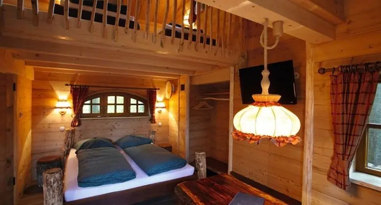 Family Ağaç Ev, Özel Banyo, Resort Manzaralı (4 person)