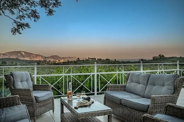 Deluxe Villa, 4 Yatak Odası, Deniz Manzaralı