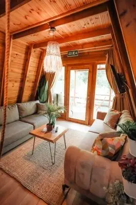 Bungalow, Orman Manzaralı, Havuzlu