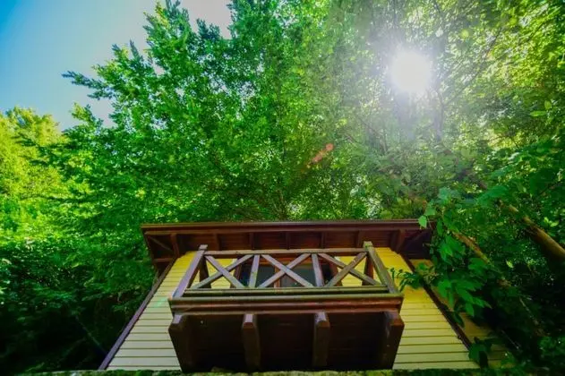 Bungalow, Dağ Manzaralı, Balkonlu veya Fransız Balkonlu