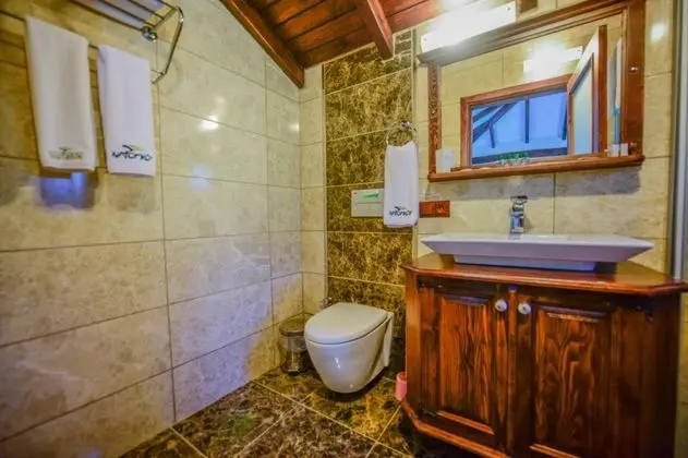 Bungalow, Dağ Manzaralı, Balkonlu veya Fransız Balkonlu