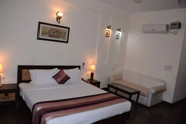 Deluxe Tek Büyük veya İki Ayrı Yataklı Oda, 1 Yatak Odası, Özel Banyo, Bahçe Manzaralı