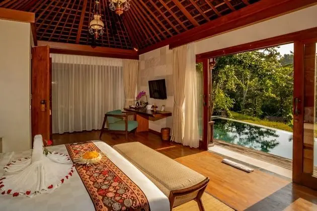 One Bedroom Villa with Rice Field View