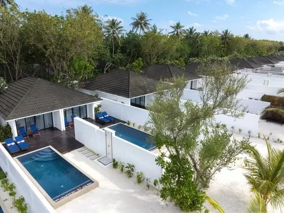 Deluxe Villa, Birden Çok Yatak, Bağlantılı Odalar (Two Bedroom Beach Villa With 2 Pools)