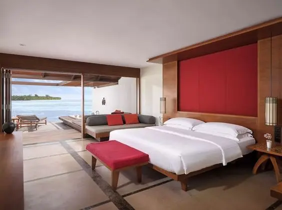 Deluxe Oda, 1 Çift Kişilik Yatak ve Çekyat (Water Villa)