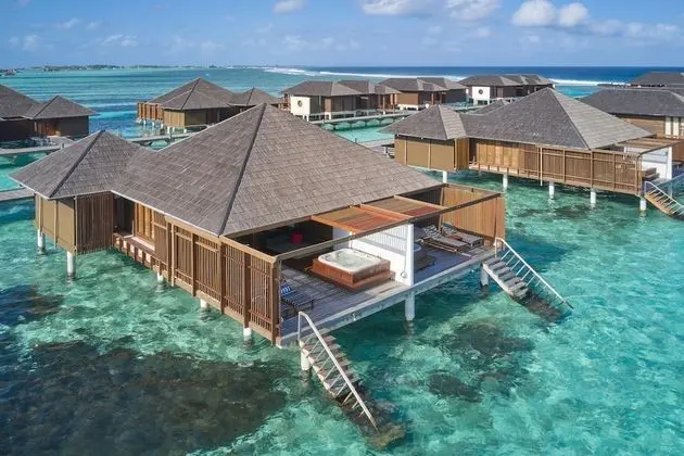 Superior Süit, 1 Çift Kişilik Yatak ve Çekyat (Water Villa with Whirlpool)