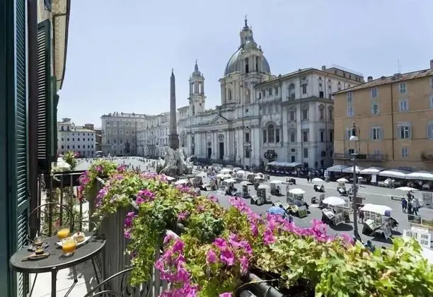 Exclusive Süit, Balkon, Şehir Manzaralı (Piazza Navona)