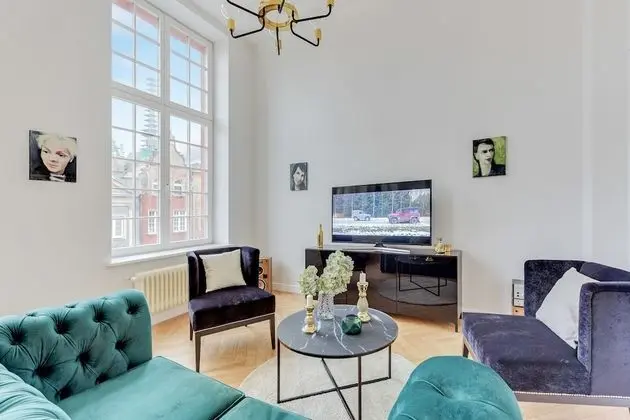 Deluxe Apart Daire, 1 Büyük (Queen) Boy Yatak ve Çekyat (ul. Dluga 35/3)