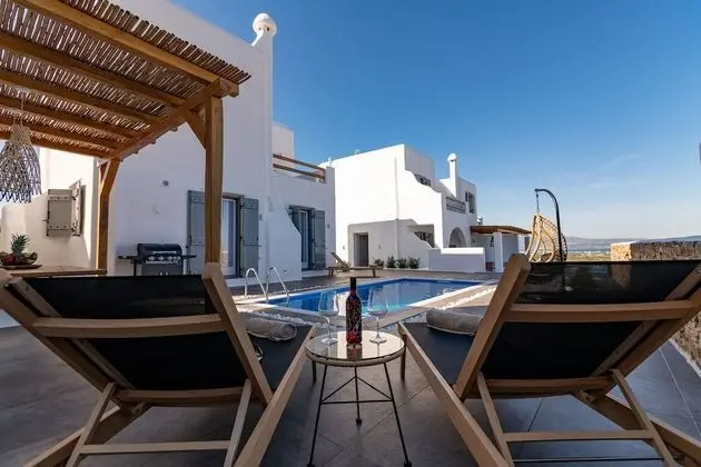 Deluxe Ev, 2 Yatak Odası, Kişiye Özel Havuzlu, Deniz Manzaralı (Coral Villa)