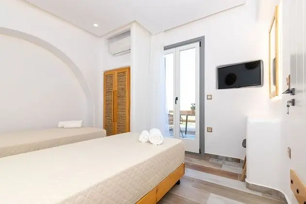 Deluxe Ev, 2 Yatak Odası, Kişiye Özel Havuzlu, Deniz Manzaralı (Sand Villa)