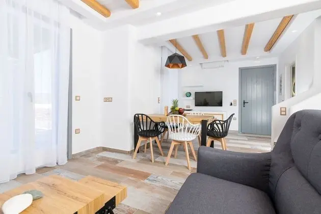 Deluxe Ev, 2 Yatak Odası, Kişiye Özel Havuzlu, Deniz Manzaralı (Sand Villa)