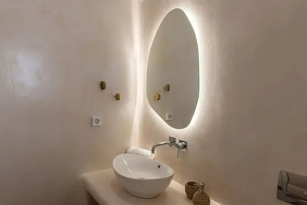 Deluxe Ev, 2 Yatak Odası, Kişiye Özel Havuzlu, Deniz Manzaralı (Sand Villa)
