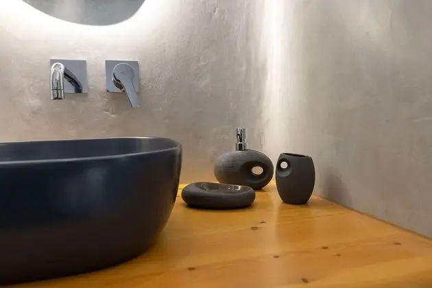 Deluxe Ev, 2 Yatak Odası, Kişiye Özel Havuzlu, Deniz Manzaralı (Sand Villa)