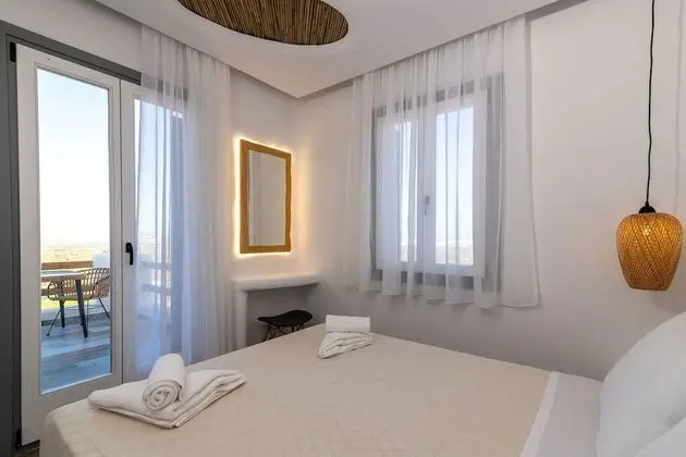 Deluxe Ev, 2 Yatak Odası, Kişiye Özel Havuzlu, Deniz Manzaralı (Turquoise Villa)