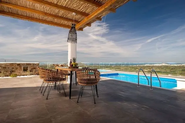 Deluxe Ev, 2 Yatak Odası, Kişiye Özel Havuzlu, Deniz Manzaralı (Turquoise Villa)