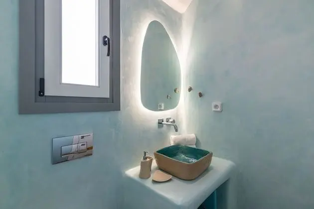 Deluxe Ev, 2 Yatak Odası, Kişiye Özel Havuzlu, Deniz Manzaralı (Turquoise Villa)