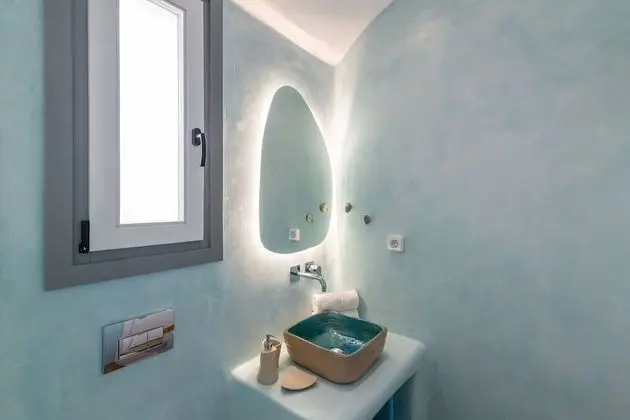 Deluxe Ev, 2 Yatak Odası, Kişiye Özel Havuzlu, Deniz Manzaralı (Turquoise Villa)