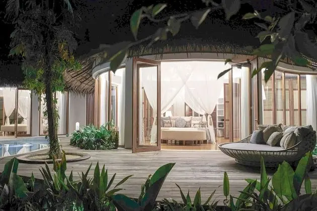 Luxury Villa, 3 Yatak Odası, Okyanus Manzaralı, Plaj Kenarı (Master Perlah Villa)