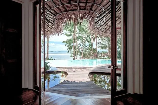 Luxury Villa, 3 Yatak Odası, Okyanus Manzaralı, Plaj Kenarı (Master Perlah Villa)