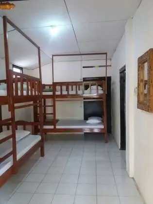 1 bed in 4 beds mixed dormitory room