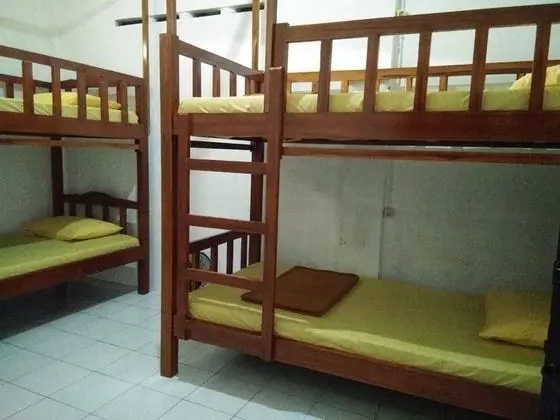 1 bed in 4 beds mixed dormitory room