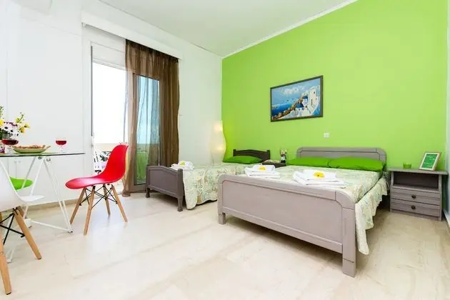 Basic Stüdyo, Birden Çok Yatak, Deniz Manzaralı