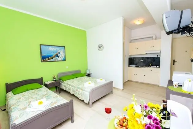 Basic Stüdyo, Birden Çok Yatak, Deniz Manzaralı