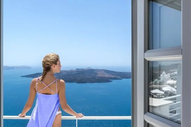 Junior Süit, Sıcak Su Küveti (Caldera View)