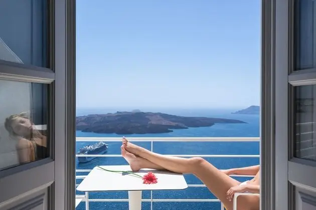 Senior Süit, Sıcak Su Küveti (Caldera View)