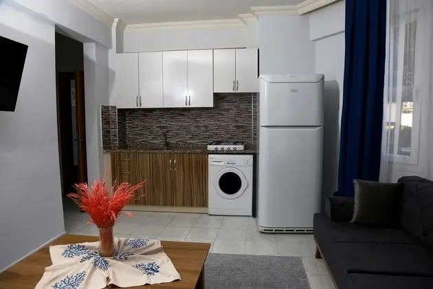 1+1 Apart Daire, Bahçe Manzaralı, Balkonlu