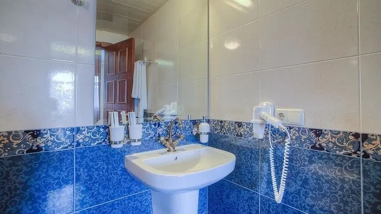 Junior Tek Büyük Yataklı Oda, 1 Çift Kişilik Yatak ve Çekyat, Avlu