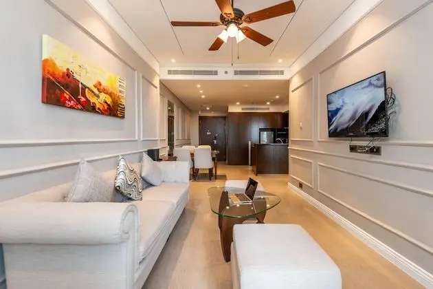 Deluxe Apart Daire, 2 Yatak Odası, Mutfak, Plaj Manzaralı