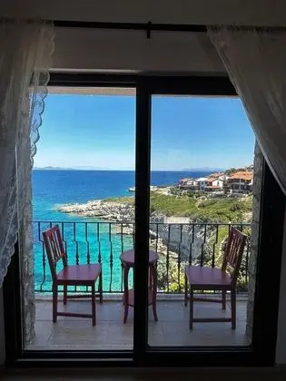 Standart Twin Oda, Deniz Manzaralı, Balkonlu