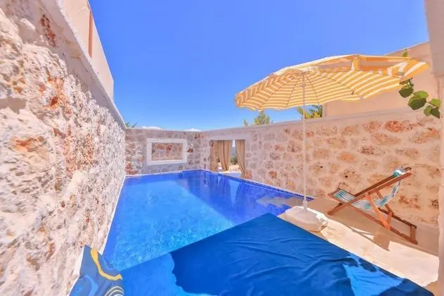1+1 Villa, Havuz Manzaralı, Özel Havuzlu ve Jakuzili