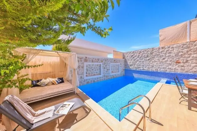 Dublex Villa-İki Yatak Odalı, Dağ veya Havuz Manzaralı, Özel Havuzlu