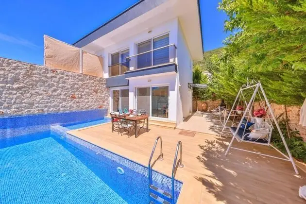 Dublex Villa-İki Yatak Odalı, Dağ veya Havuz Manzaralı, Özel Havuzlu