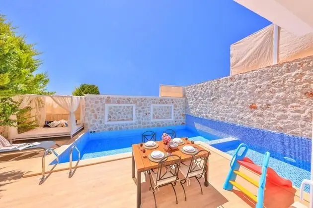 Dublex Villa-İki Yatak Odalı, Dağ veya Havuz Manzaralı, Özel Havuzlu