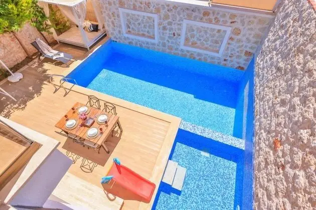 Dublex Villa-İki Yatak Odalı, Dağ veya Havuz Manzaralı, Özel Havuzlu