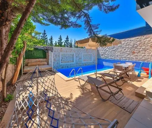 Dublex Villa-İki Yatak Odalı, Dağ veya Havuz Manzaralı, Özel Havuzlu