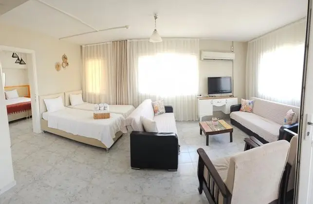 1+1 Ekonomik Apart Daire, Bahçe Manzaralı, Balkonlu