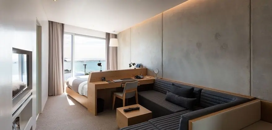 Deluxe Tek Büyük Yataklı Oda, Deniz Manzaralı