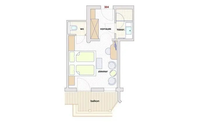 Classic Tek Büyük Yataklı Oda