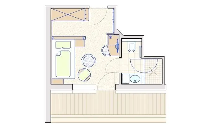 Standard Tek Kişilik Oda