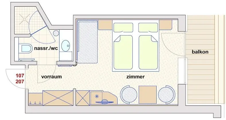 Superior Tek Büyük Yataklı Oda, Balkon, Dağ Manzaralı (Gletscherblick)