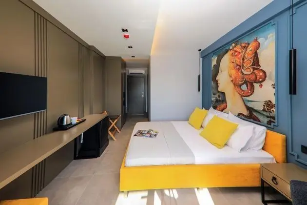 Deluxe Oda Giriş Katı, Bahçe Manzaralı, Balkonlu