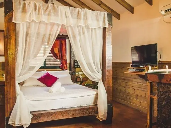 Deluxe Tek Büyük Yataklı Oda, Veranda