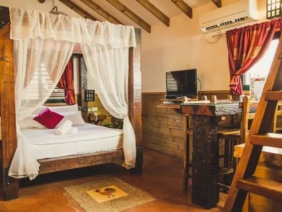 Deluxe Tek Büyük Yataklı Oda, Veranda