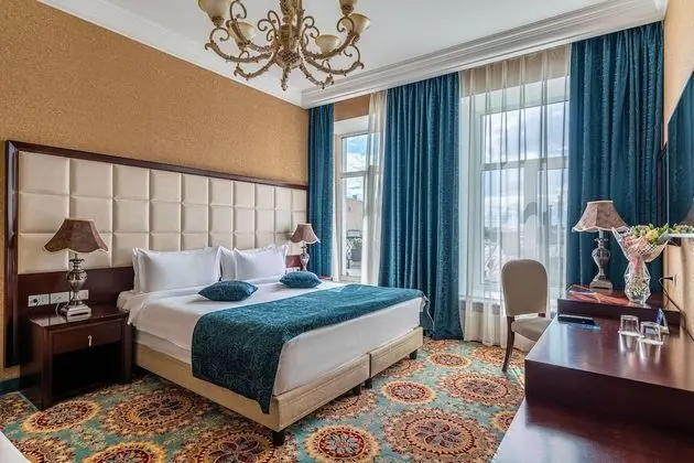 Deluxe Tek Büyük Yataklı Oda, 1 Yatak Odası, Balkon