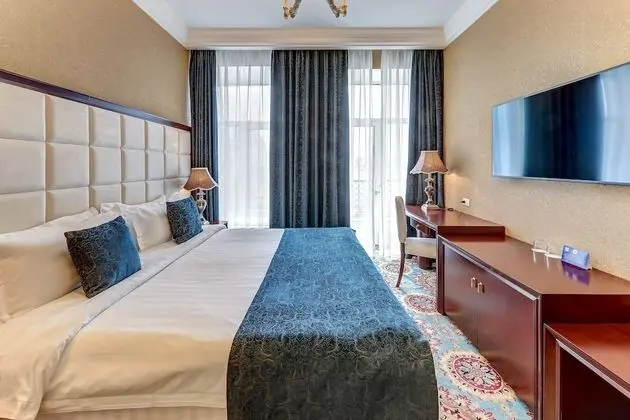 Deluxe Tek Büyük Yataklı Oda, 1 Yatak Odası, Balkon
