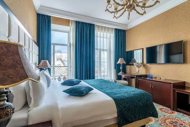 Deluxe Tek Büyük Yataklı Oda, 1 Yatak Odası, Balkon